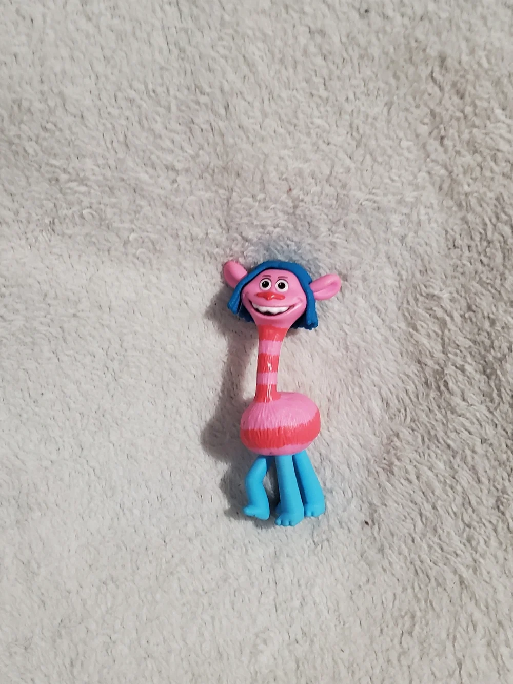 Troll Pink & Blue Kids Character Toy - Fun Collectible Figurine